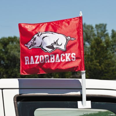 NCAA™ Arkansas Car Flag
