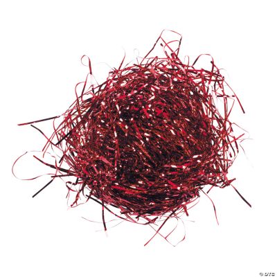 Foil Metallic Strands - Red