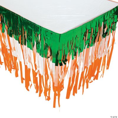 St. Pat’s Fringe Table Skirt