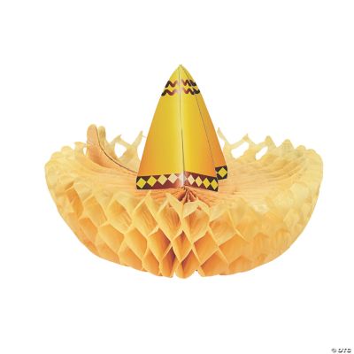 Tissue Paper Sombrero Centerpiece