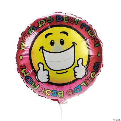 3 “World’s Best Mom” Mylar Balloons