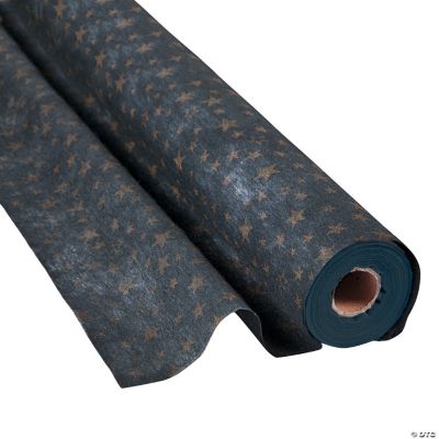 Black With Gold Stars Gossamer Roll