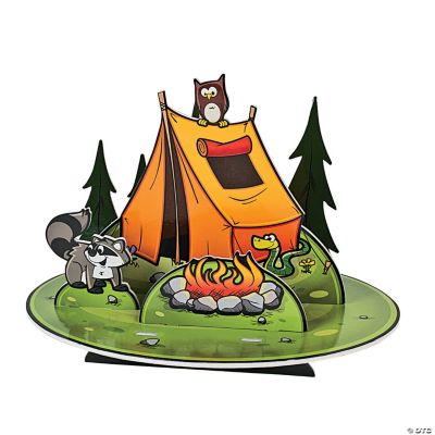 Camp Adventure Centerpiece