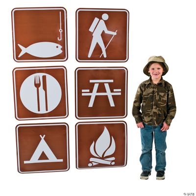 Camp Sign Cutouts