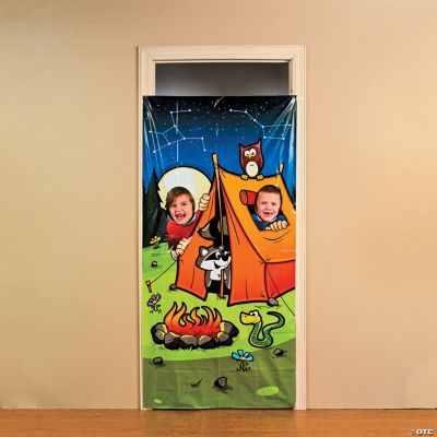 Camp Adventure Photo Door Banner