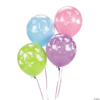 Under The Sea 1st Birthday Latex Balloons