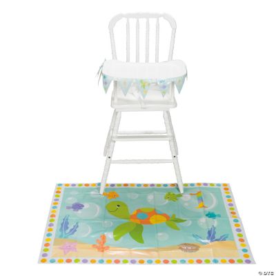 Under The Sea First Birthday High Chair Set