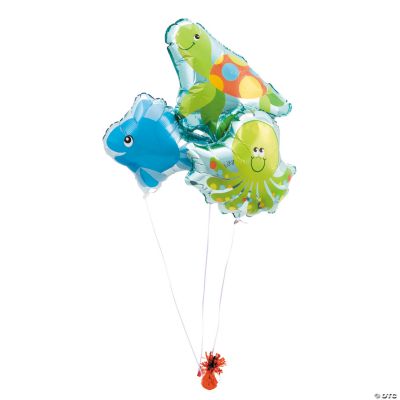 Under The Sea Mylar Balloon Set