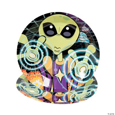 Alien Attack Dessert Plates