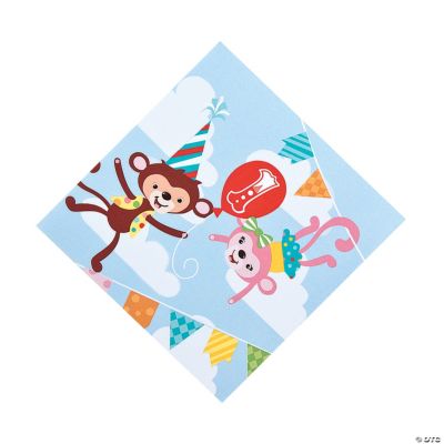1st Birthday Circus Luncheon Napkins