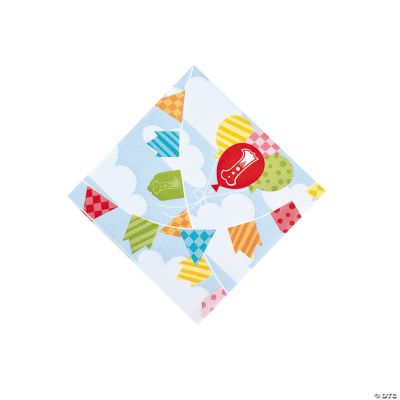 1st Birthday Circus Beverage Napkins