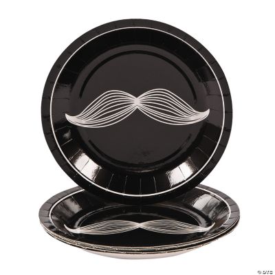Mustache Party Dessert Plates