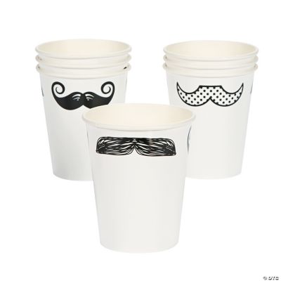 Mustache Party Cups
