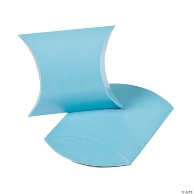 Light Blue Pillow Boxes