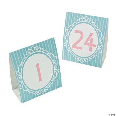 Vintage Collection Table Tent Cards