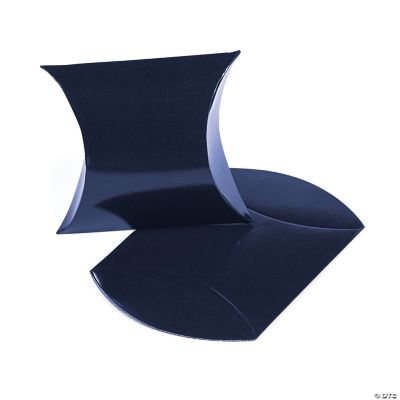 Navy Pillow Boxes