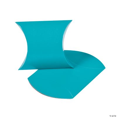 Turquoise Pillow Boxes