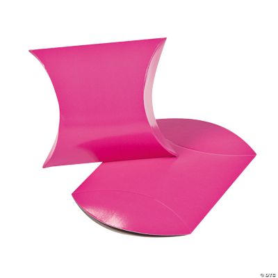 Hot Pink Pillow Boxes