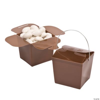 Chocolate Takeout Boxes