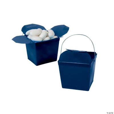 Navy Blue Takeout Boxes