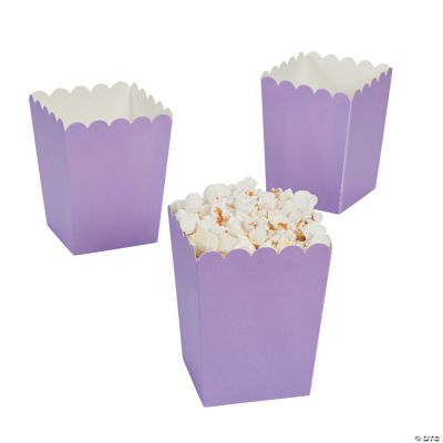 Mini Lilac Popcorn Box