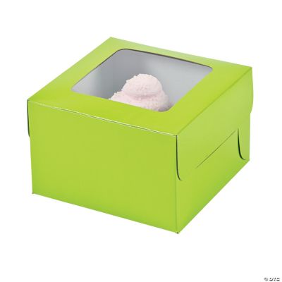 Lime Green Cupcake Boxes