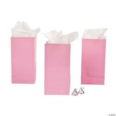 Mini Light PInk Treat Bags