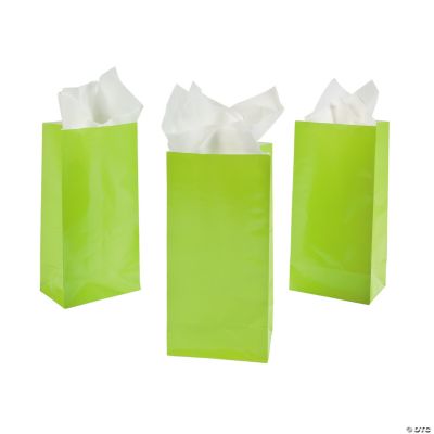 Lime Green Mini Treat Bags