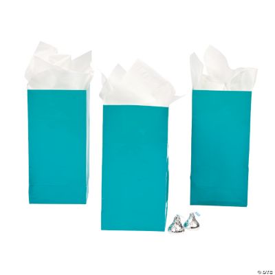 Turquoise Mini Treat Bags