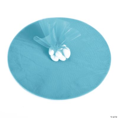 Light Blue Tulle Circles