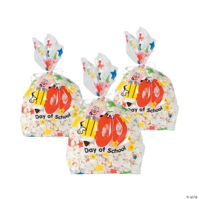 “100 Days Of School” Cellophane Bags