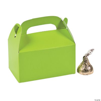 Mini Lime Green Treat Boxes