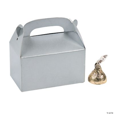 Mini Silver Treat Boxes