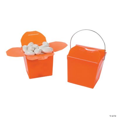Orange Takeout Boxes