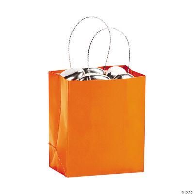Orange Mini Gift Bags