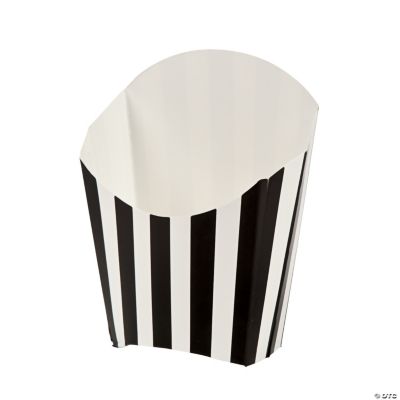 Black Striped Fry Containers