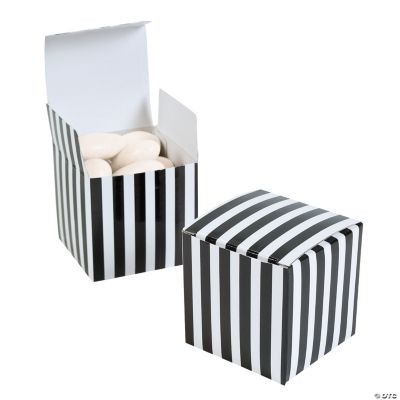 Black Striped Gift Boxes