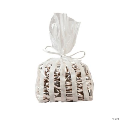 White Striped Bags