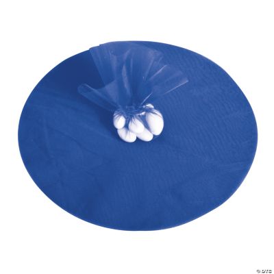Blue Tulle Circles