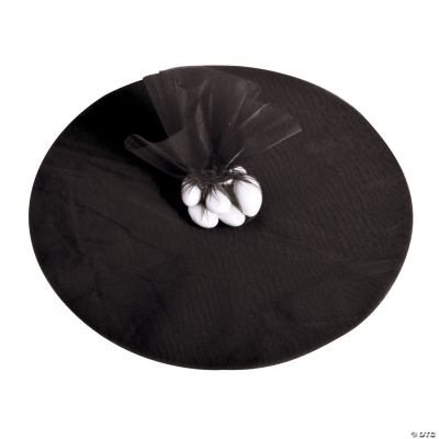 Black Tulle Circles