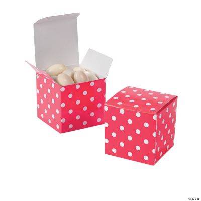Hot Pink Polka Dot Gift Boxes