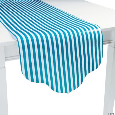 Turquoise Reversible Table Runner