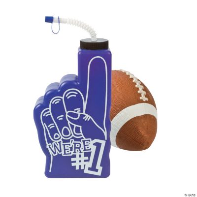 Purple “#1” Finger-Shaped Bottles