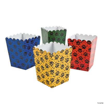 Mini Puppy Party Popcorn Boxes