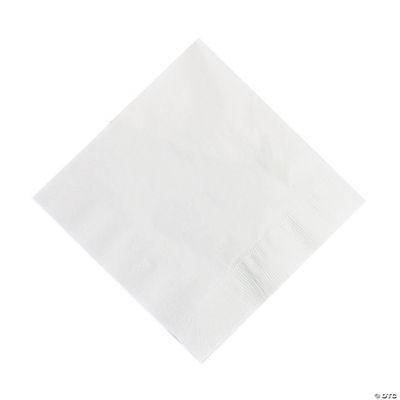 White Lunch Napkins