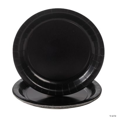Black Velvet Dessert Plates