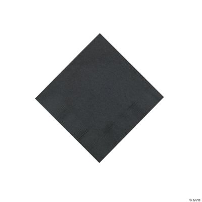 Black Velvet Beverage Napkins