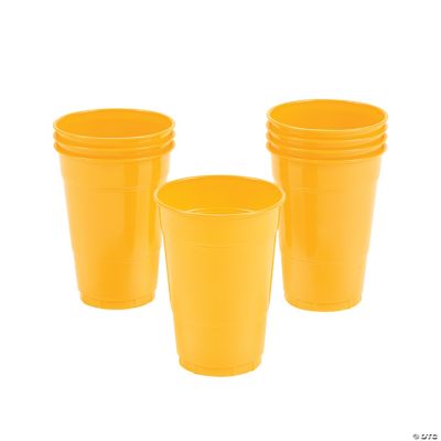 Schoolbus Yellow Cups