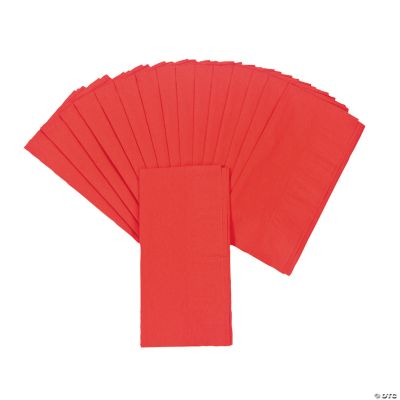 Classic Red Dinner Napkins