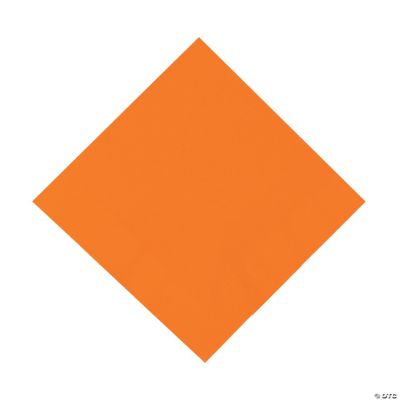Sunkissed Orange Lunch Napkins
